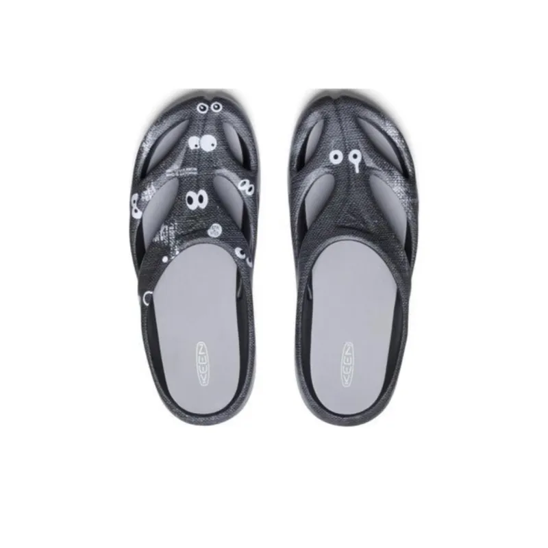 KEEN Shanti Abrasion Resistant Slip Resistant Closed Toe Slippers Men's Black-2