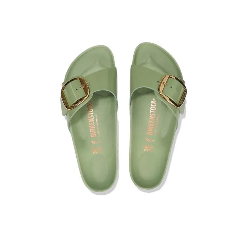 Birkenstock Madrid Big buckle Patent leather Sandals Women's-4