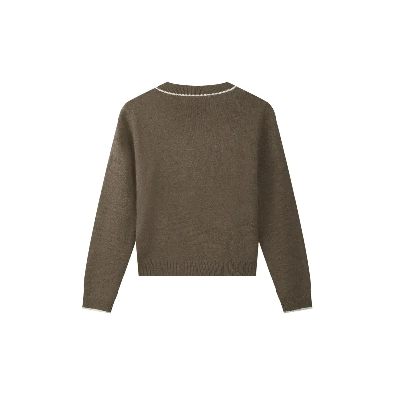 THE SEA LIFE Sweater Women's Chestnut-1