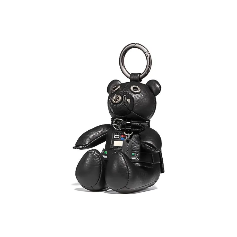 COACH Star Wars Leather With Patent Leather Bear Charm Bag Merchandise Unisex-0