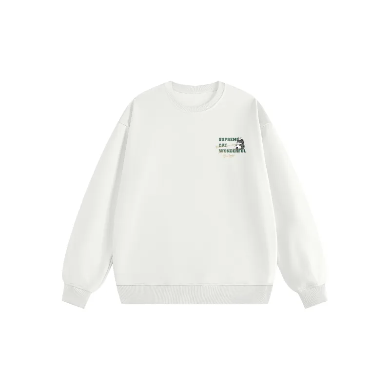 Supremo Cat Sweatshirts Unisex-3
