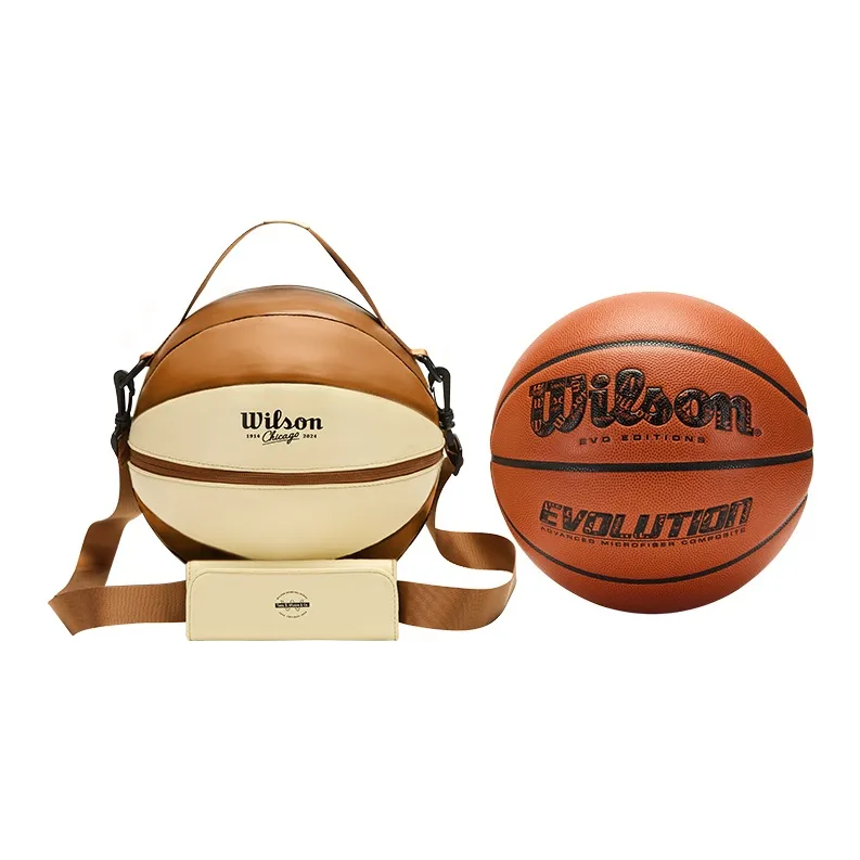 Wilson PU Basketball Brown Size 7 Competition Unisex-5