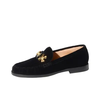 CHANEL Casual Single Shoes Women's Black
