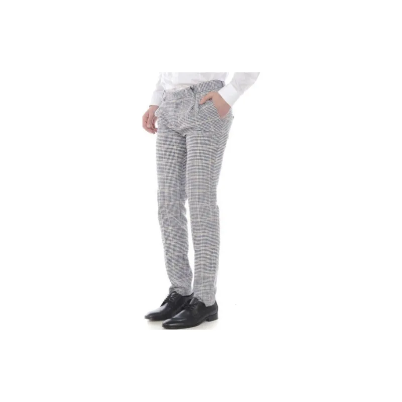 DANIELE ALESSANDRINI Casual Pants Men's Light Blue-2
