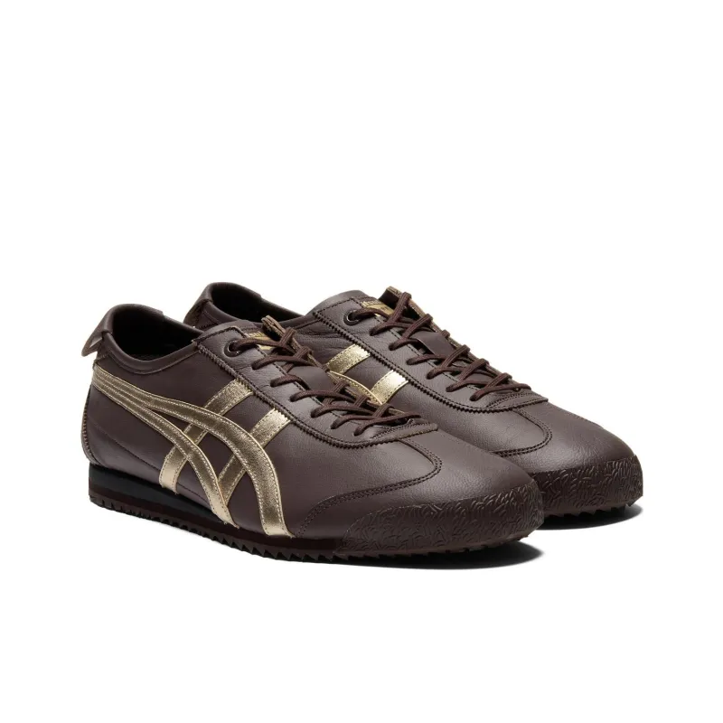 Asics Onitsuka Tiger Mexico 66 Sd Licorice Brown Champagne-1