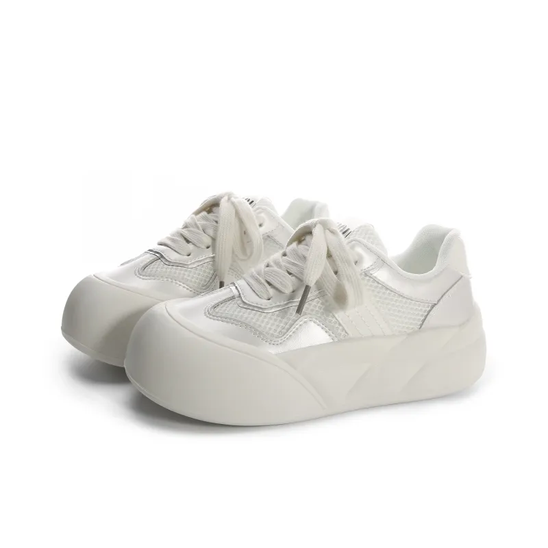 Lovely You Puffy Shoes Wear resistant And Lightweight Low Top Skateboard Shoes Women's-6