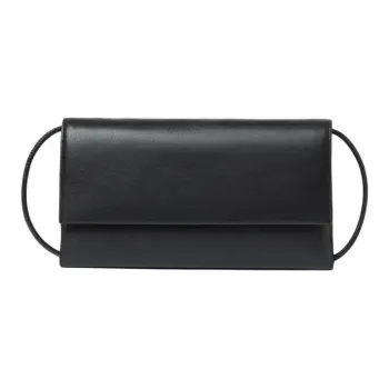 Loeffler Randall Lambskin Handbag Shoulder Bag Women's Black
