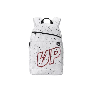TURN UP Polyester Backpack Regular Unisex White