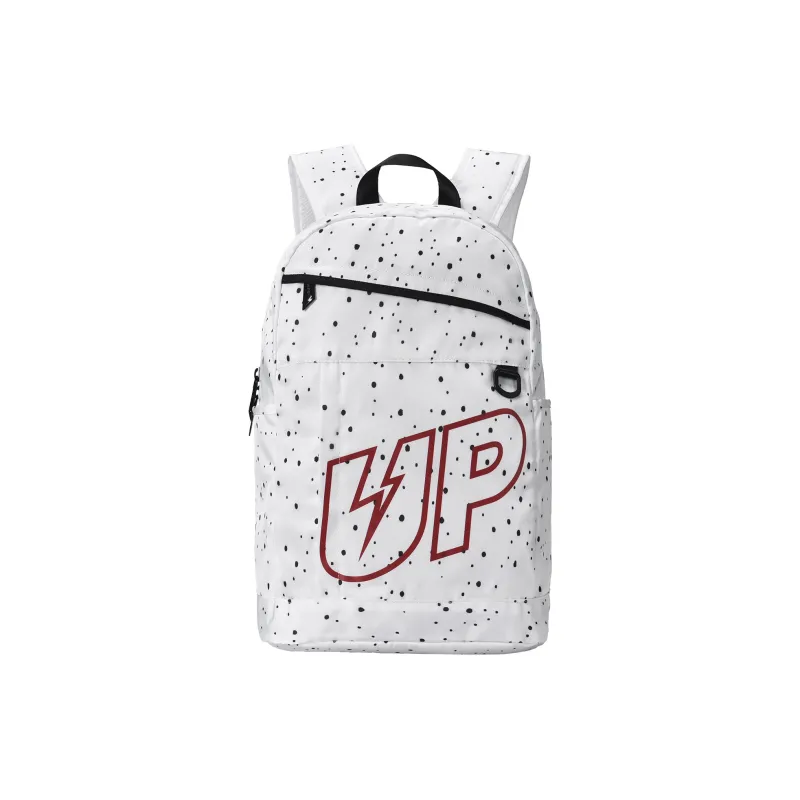 TURN UP Polyester Backpack Regular Unisex White-0