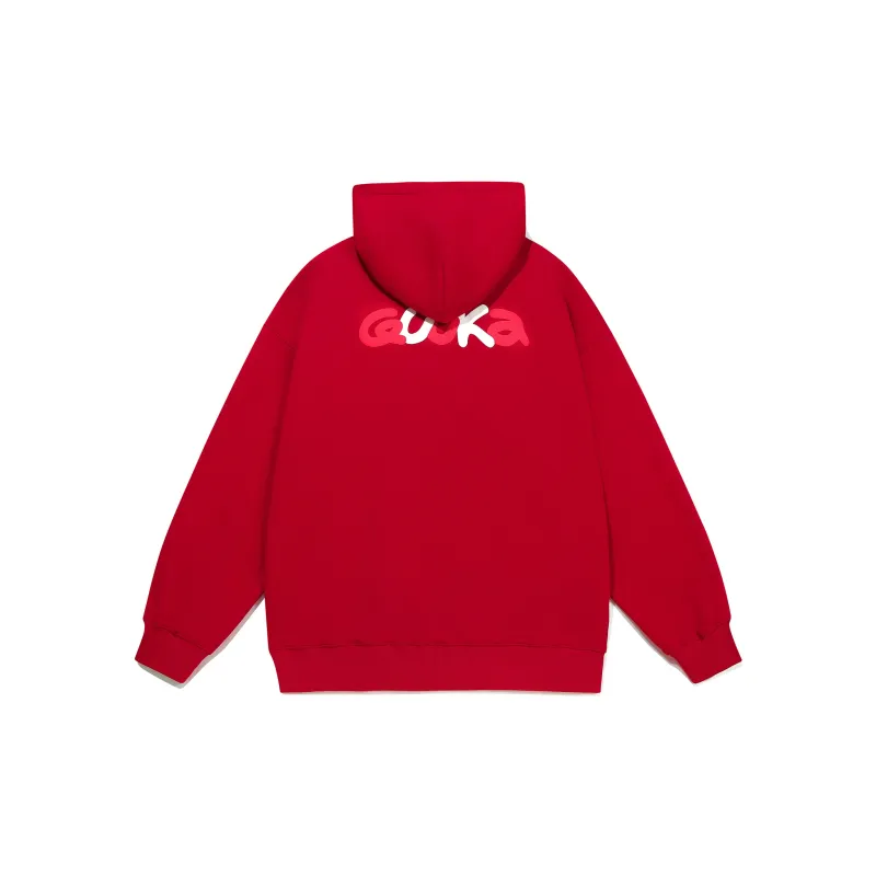 Guuka Bear Embroidered Hoodie Unisex-33