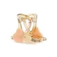 Pink Heart Medium Size Claw Clip-8cm