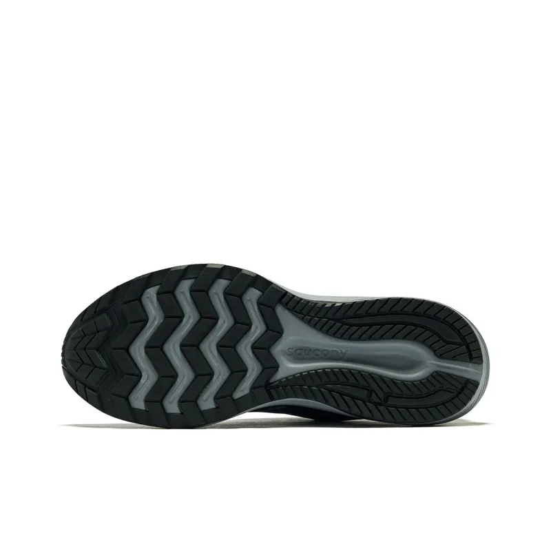 Saucony Slip Resistant Low Top Running Shoes Men's Dark Blue Black-4
