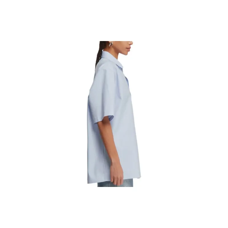 DARKPARK Straight point Collar Cotton Shirt-3