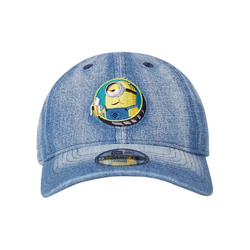 New Era   Baseball Caps Kids' Pink/Denim Blue-3
