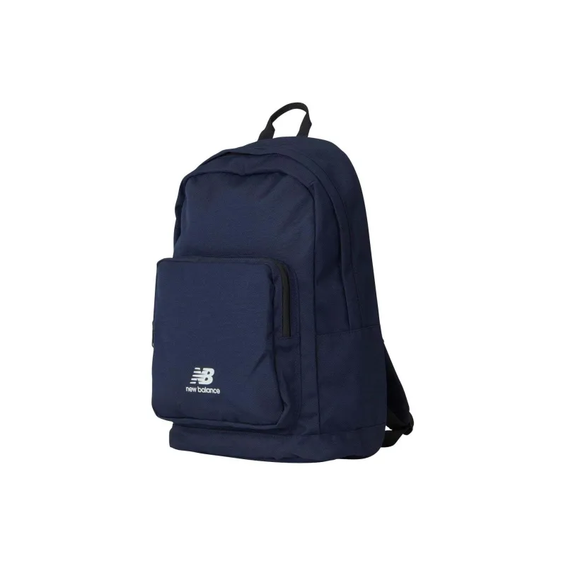 New Balance Polyester Backpack Unisex Navy Blue-1