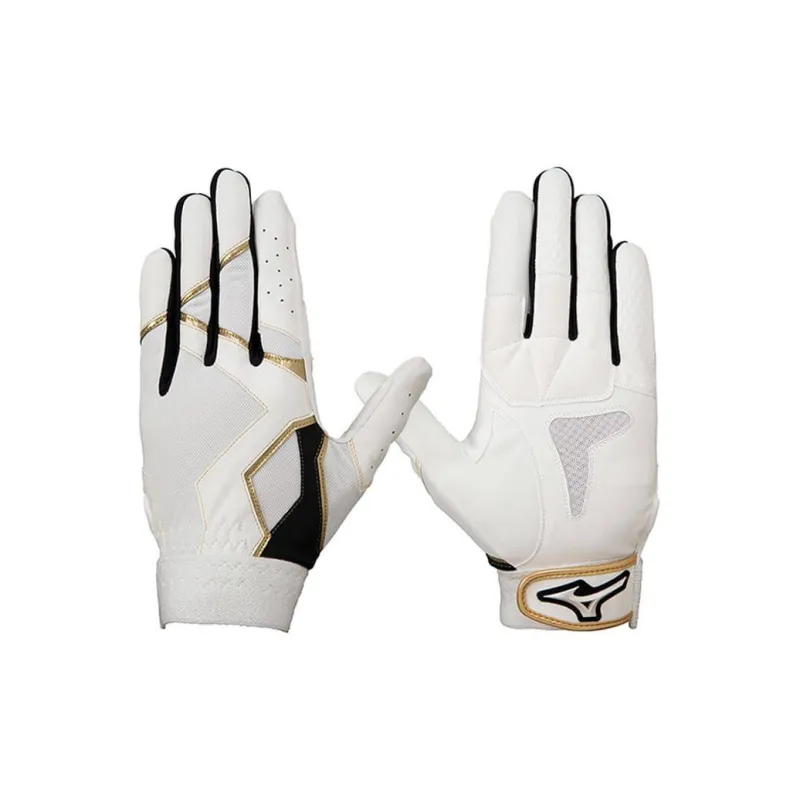 Mizuno Synthetic Leather Nylon Polyester Polyurethane Gloves Unisex Multicolor-0