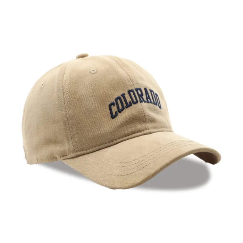 ZANC Cotton Baseball Caps Unisex Multiple Colors-3