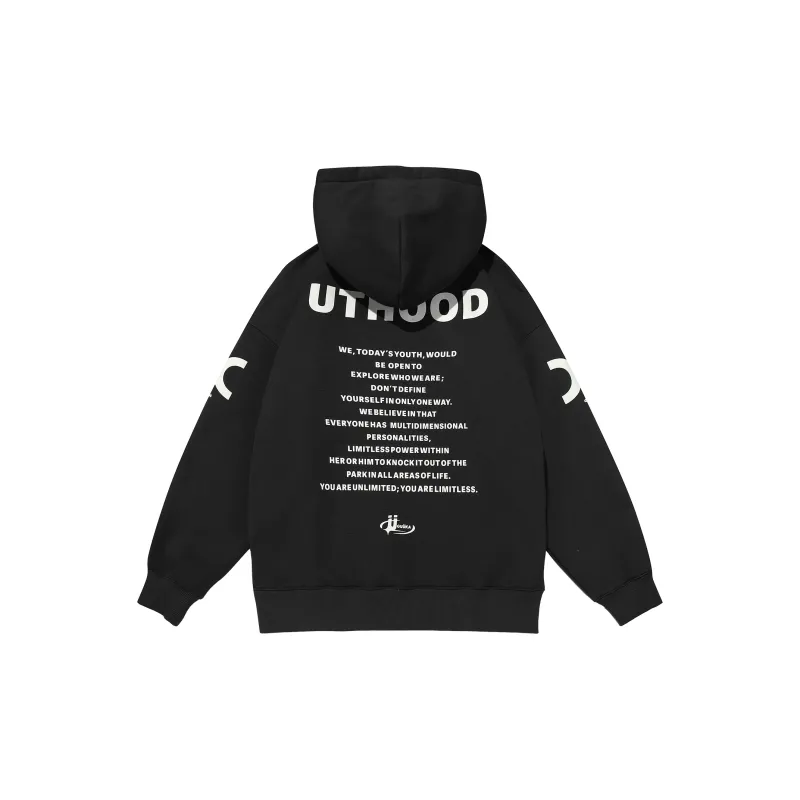 Guuka Creative Print Off The Shoulder Base Layer American Luxury Streetwear Loose Fit Sweatshirt Unisex-16