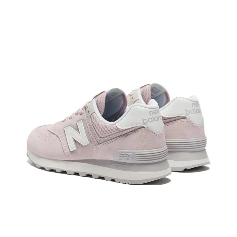 New Balance NB 574 Anti Slip Wear Resistant Low Top Casual Running Shoes Women's Pink-2