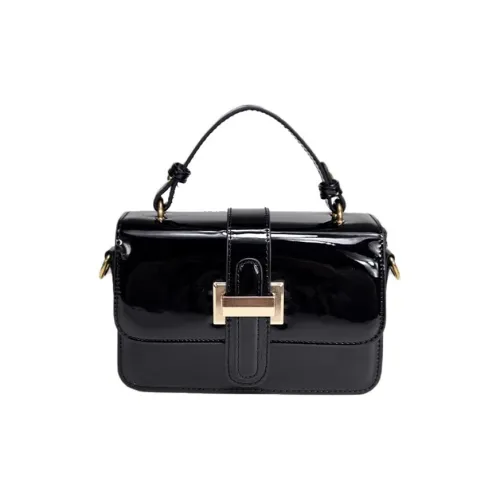 Carksky PU Crossbody Handbags Women's Black