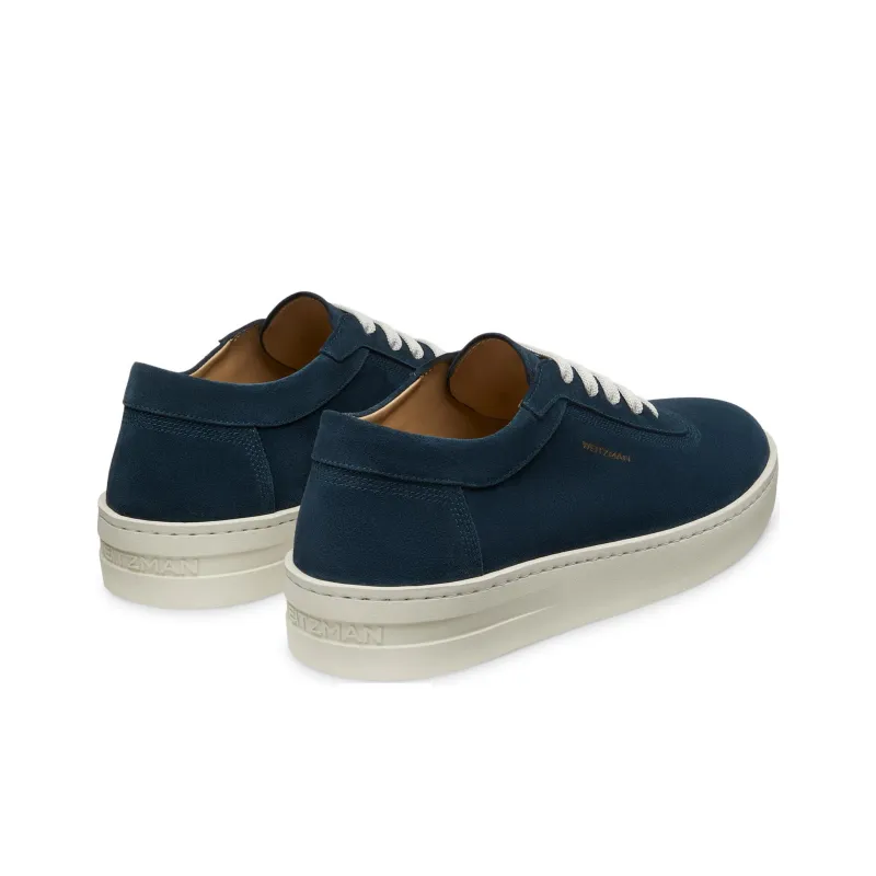 Stuart Weitzman/SW Hamptons Low-Top Skateboard Shoes Men's Marine Blue-3