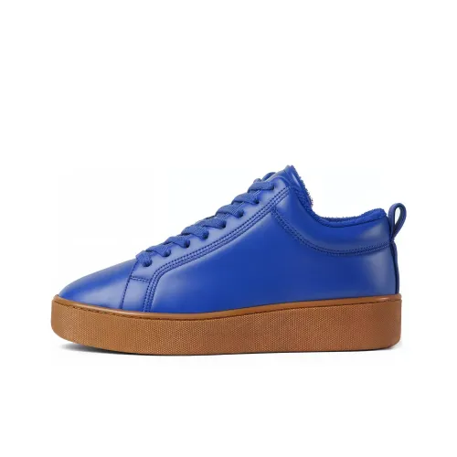 Bottega Veneta Quilt Stylish Skateboarding Shoes Men's Sea Blue