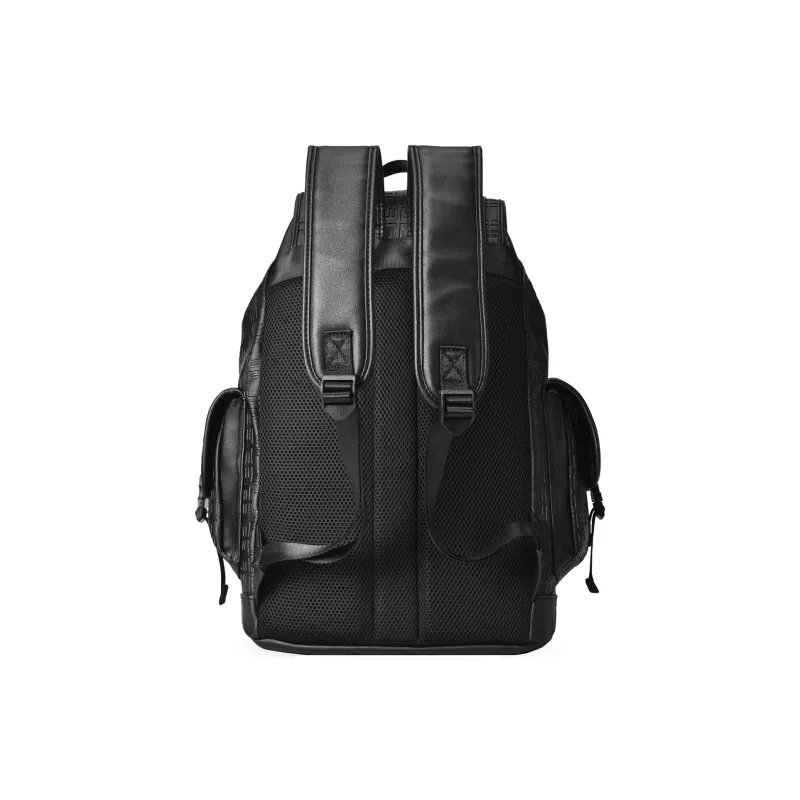 ONRF PVC Backpacks Laptop Bags Backpack Large Size Unisex Cool Black-30