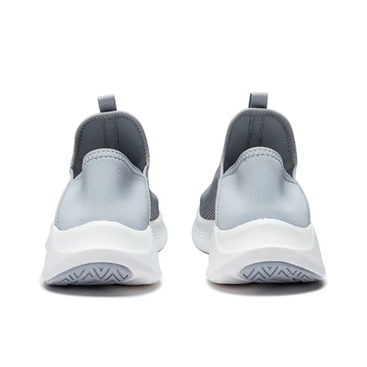 Anta Variety Training Collection Anti Slip Wear Resistant Low Top Training Shoes Women's Light Gray Blue-3