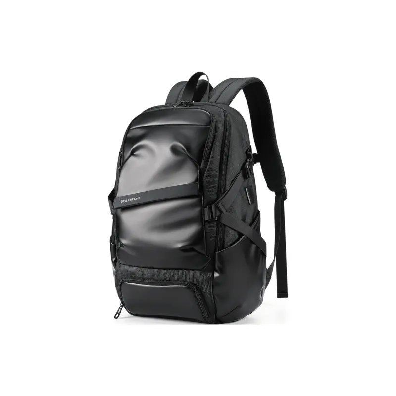 L&M Oxford Backpack Unisex Multicolor-1