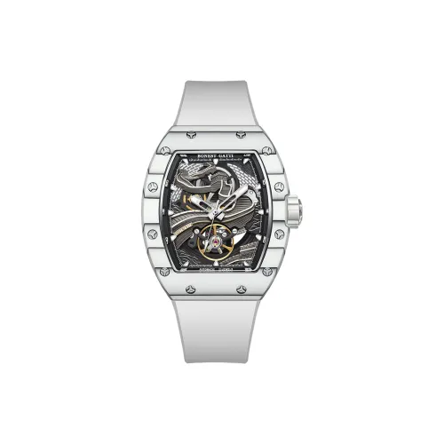 BONEST GATTI Automatic Mechanical Movement Watch Men's Watches Cut Out Dial