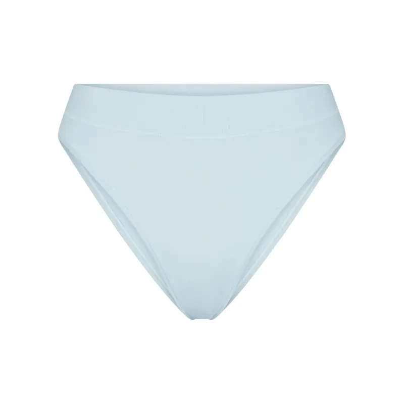 SKIMS COTTON JERSEY CHEEKY TANGA Underpants Women's 1 Pack OPAL/Opal-0