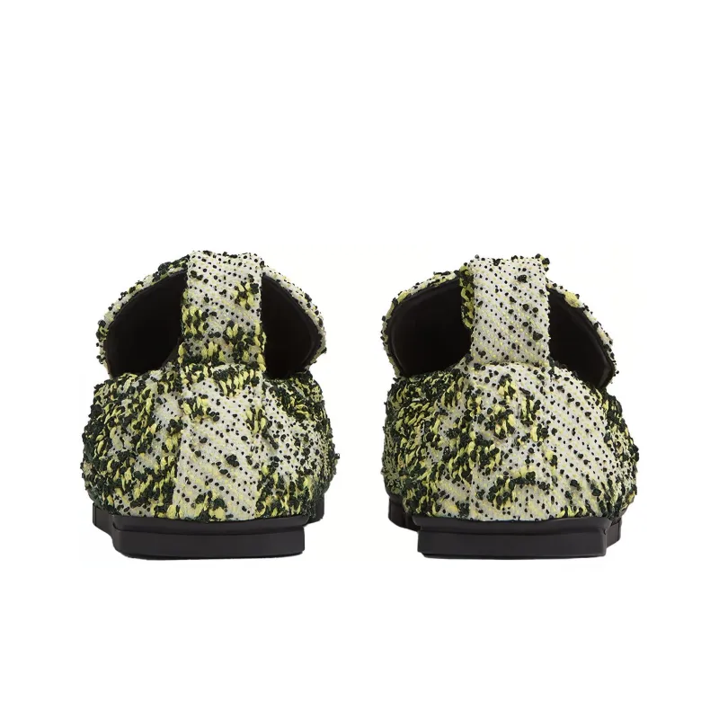 Bottega Veneta Plank Casual Single Shoes Women's Ecru-4
