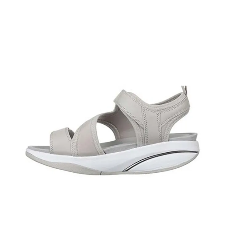 MBT Beach Sandals Women's White/Black-0