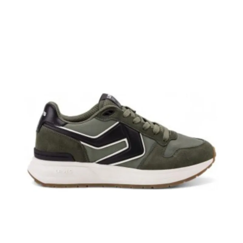 Levi’s Cushioned Slip-Resistant Low-Top Casual Shoes Men's Green-1