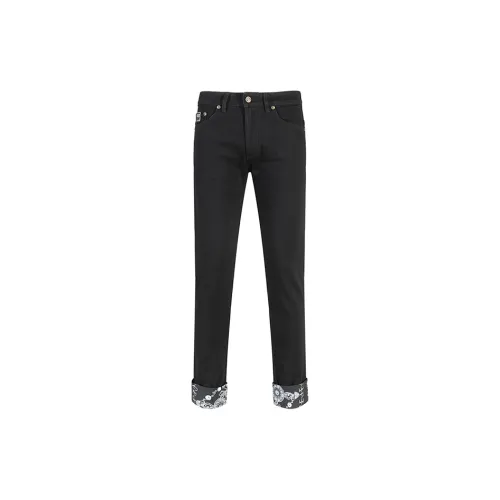 VERSACE JEANS COUTURE Jeans Men Black