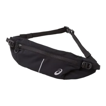 Asics Polyester Nylon Blend Fanny Pack Men's Black