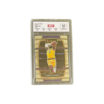 PANINI Select Lakers, LeBron James, Old King James, RFE Score 9/10 Graded Cards 1 Pc