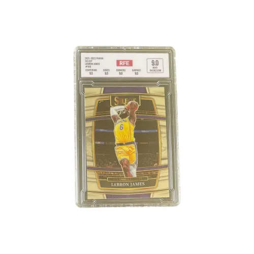 PANINI Select Lakers, LeBron James, Old King James, RFE Score 9/10 Graded Cards 1 Pc