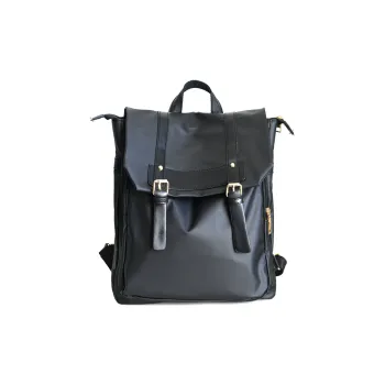 VANDEE Leather Backpack Regular Women's Black
