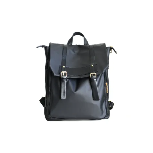 VANDEE Leather Backpack Regular Women's Black