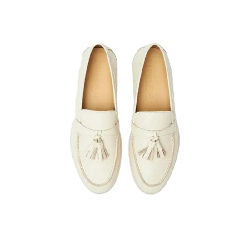 SCAROSSO Leandra Tassel Detailed Loafers Women's-3
