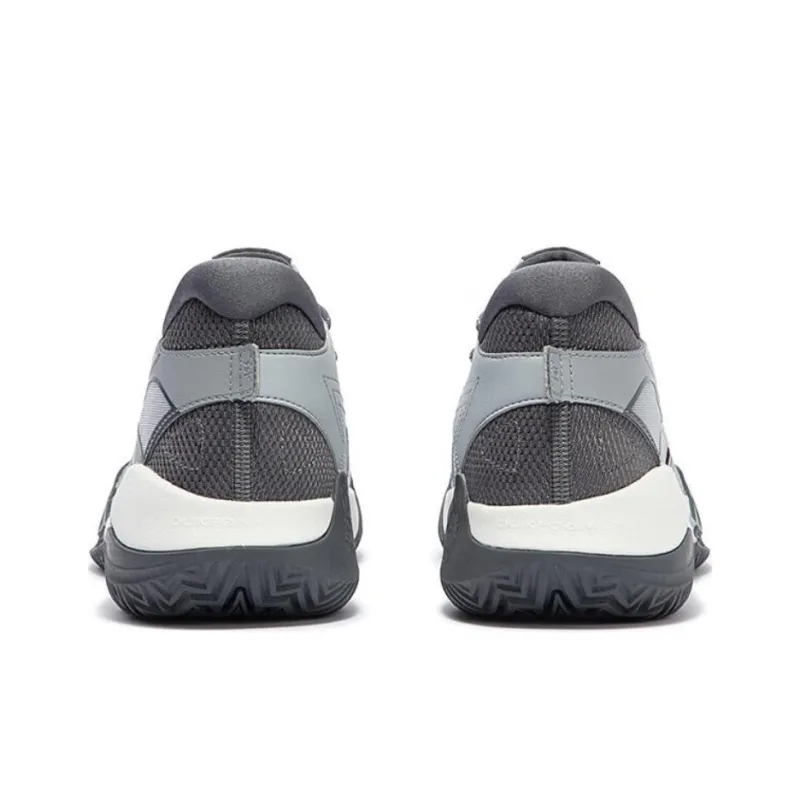 361° Thorns Slip-Resistant Low-Top Basketball Shoes Men's Gray-3