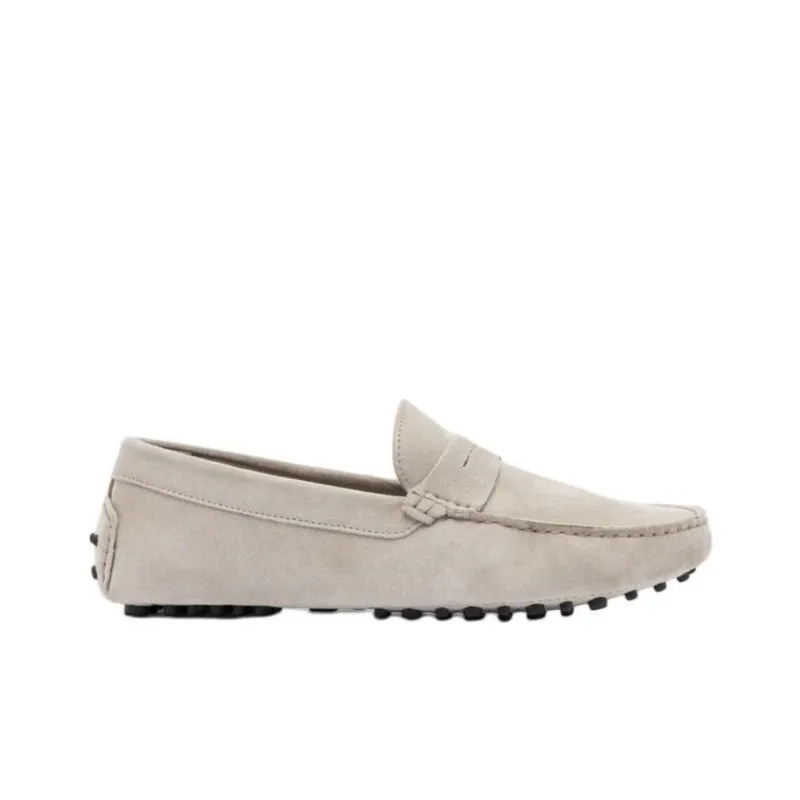 SCAROSSO Michael Almond Toe Loafers-1