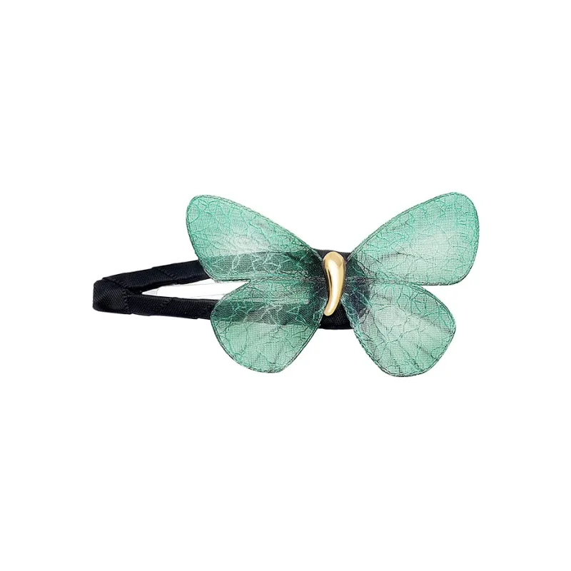 ROYALSASA Silk Chiffon Edge Clip Women's-3