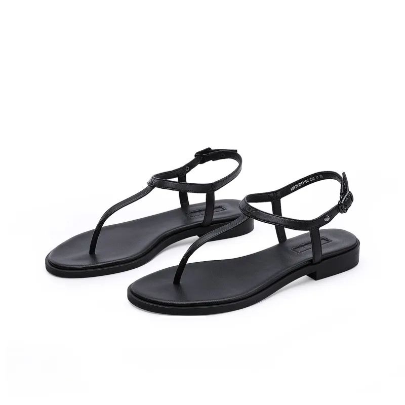 AITA Beach Sandals Women's Black-1