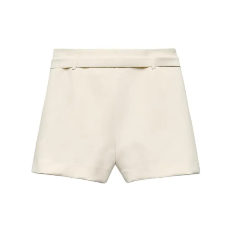 ZARA Casual Shorts Women's White-1