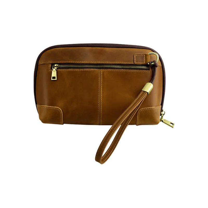 COTECi Cow Leather Clutch Regular Men's Multicolor-5