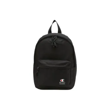 Champion Polyester Backpack Small Size Unisex Black