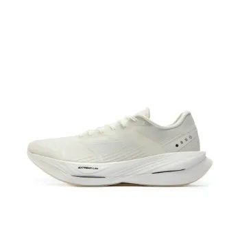 361° Flying B ET Cushioning Anti Slip And Wear Resistant Low Top Casual Running Shoes Men's Feather White