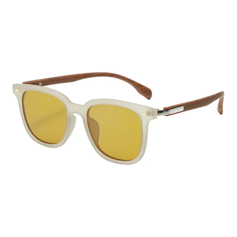 BSELEON TR/Memory Plastic Round Sunglasses Unisex-8